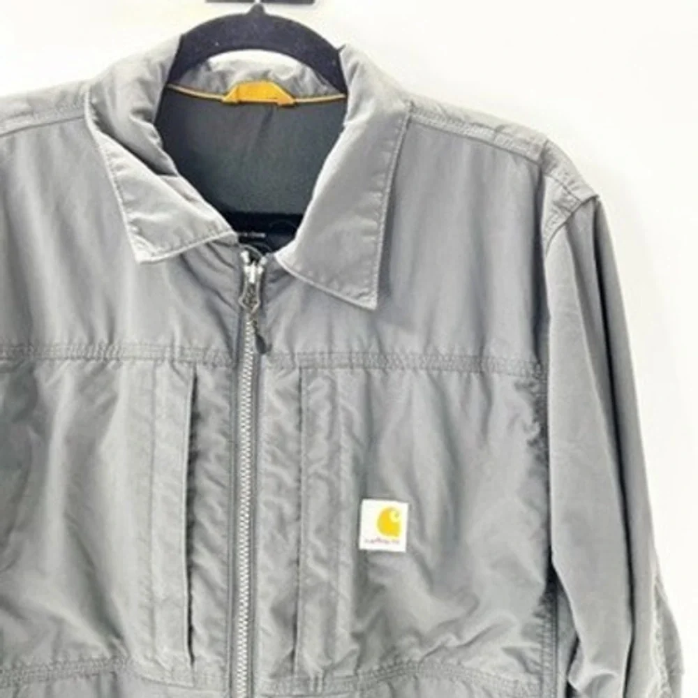 Carhartt Men's Rain Defender Grey‎ Water Resistant Work Utility